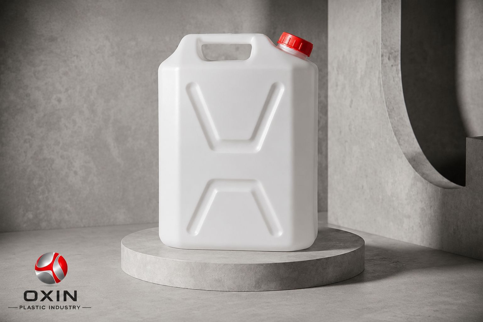Oxin 20L Slim Plastic Jerry Can