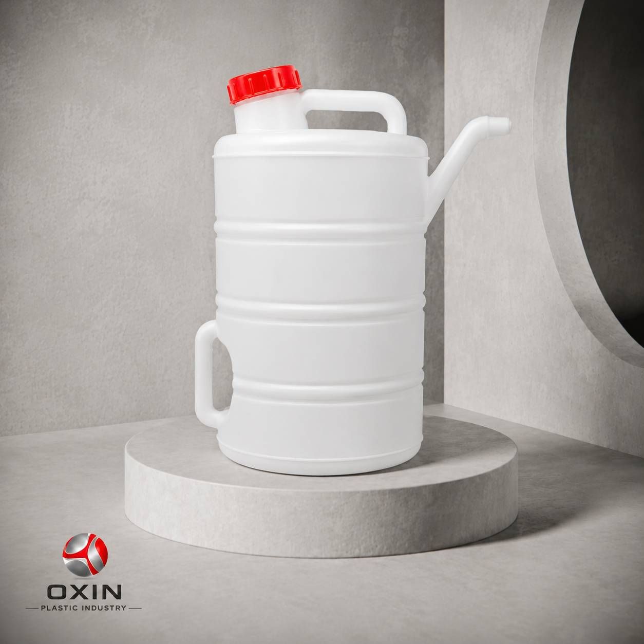 Bentic 18-Liter Heavy-Duty Plastic Fuel Dispenser Can / Kerosene Jug with Spout & Dual Handles